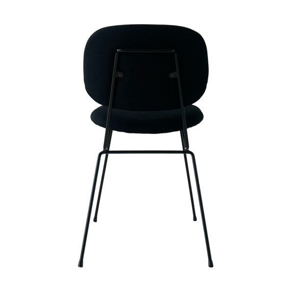 D-chair 101 - upholstered - black