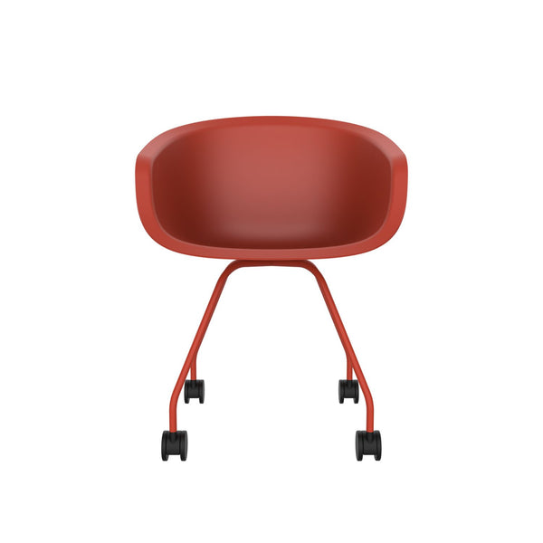 This Bucket Chair 002 upholstered