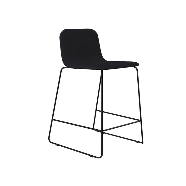 THIS 641 Barstool low back upholstered