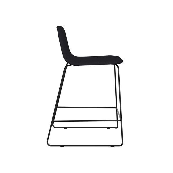 THIS 641 Barstool low back upholstered