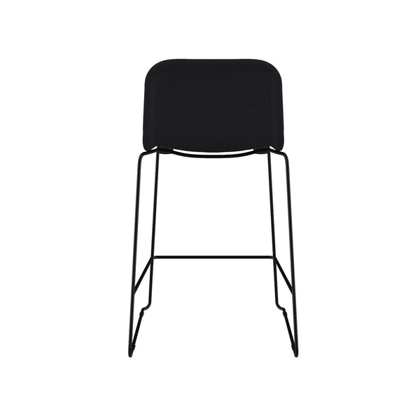 THIS 641 Barstool low back upholstered