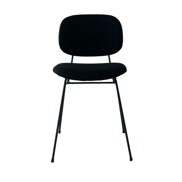 D-chair 101 - upholstered - black